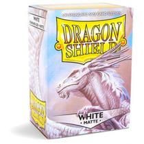 Dragon Shield Matte 100 Sleeves Protetor - White/Branco