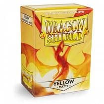 Dragon Shield Matte 100 Sleeves Protetor - Yellow/Amarelo