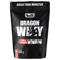 Dragon Whey Snake Dragon, refil 500g, Proteina de alta qualidade com BCAA, Glutamina