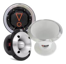 Draive 160w D405x + Tuiter St400 Jbl + Cornetao Cone Branco