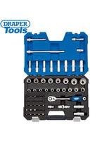 Draper - conjunto chave catraca e soquetes - 60 pcs