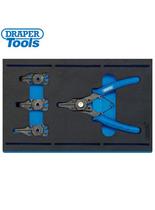Draper - conjunto de alicate intercambiaveis - 5 pcs
