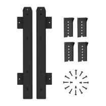 Drawer Slides FRMSAET 14" Heavy Duty Steel Black 3/4, extensão 3/4 Drawer Slides FRMSAET 14" Heavy Duty Steel Black 3/4, extensão 3/4