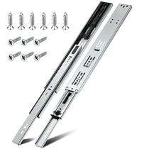 Drawer Slides HBL' Soft Close 22 polegadas 10 pares, capacidade de 90 kg