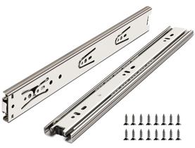 Drawer Slides Plusmart, rolamento de esferas de 10 polegadas, 68 kg, 2 pares
