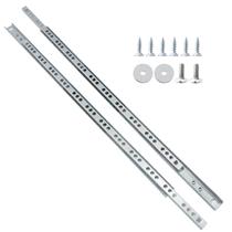 Drawer Slides Suiwotin, 40 cm, gaveta de metal, pacote com 12