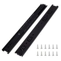 Drawer Slides Tobinice, hardware de 16 polegadas, 3 seções, 6 pares