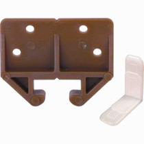 Drawer Track Guides PRIME-LINE R 7084, plástico marrom, pacote com 2 Drawer Track Guides PRIME-LINE R 7084, plástico marrom, pacote com 2