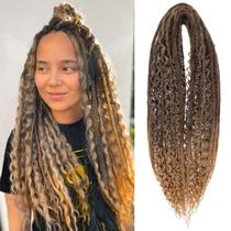 Dreadlock Extensions Leeven 30 Strands 60 cm, loiro sintético Dreadlock Extensions Leeven 30 Strands 60 cm, loiro sintético