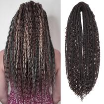 Dreadlock Extensions Leeven 30 Strands, fibra sintética de 60 cm Dreadlock Extensions Leeven 30 Strands, fibra sintética de 60 cm