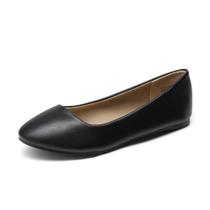 DREAM PAIRS Sapatilhas Femininas Sole-Simple Pretas Tamanho 37.5