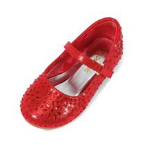DREAM PAIRS Sapatilhas Mary Jane com Strass para Meninas Pequenas