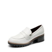 DREAM PAIRS Sapatos Femininos Plataforma com Salto Grosso Branco 38.5 DREAM PAIRS Sapatos Femininos Plataforma com Salto Grosso Branco 38.5