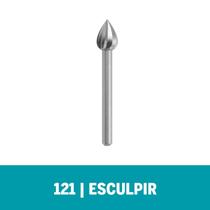Dremel Escariador 121 Cônic 1/4 Poleg