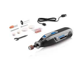 Dremel Lite Micro Retífica 7760 a Bateria de Lítio 4VMax c/ 10 acessórios