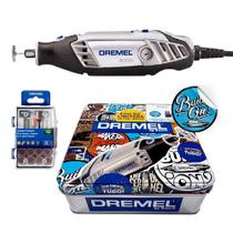 Dremel Micro Retífica 3000 com 31 Acessórios com Caixa Metalizada 127V Dremel Micro Retífica 3000 com 31 Acessórios com Caixa Metalizada 127V