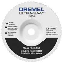 Dremel US600-01 Ultra-Saw 4-Inch Wood Flush Cut Wheel , Branco