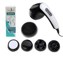 Drenagem Linfática Massageador Modelador Orbital com Infravermelho + Gel Lipo