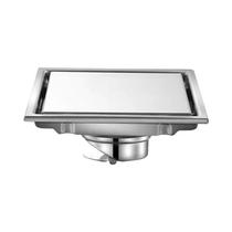 Dreno De Chão Anti-odor Em Aço Inoxidável 304 Para Banheiro Com Base De Grande Fluxo