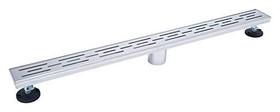 Dreno de chuveiro B & K Linear 24 cm em aço inoxidável cromado 304 Dreno de chuveiro B & K Linear 24 cm em aço inoxidável cromado 304