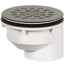 Dreno de chuveiro Sioux Chief 5 cm PVC 2 pol. Dia.
