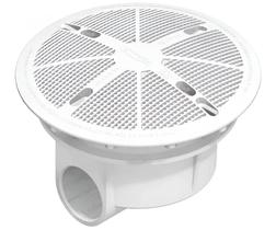 Dreno De Fundo 50mm Para Piscina De Vinil Sodramar Cor Branco