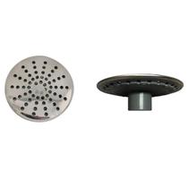 Dreno de Fundo Aço Inox/ABS Plug 50MM Para Piscina