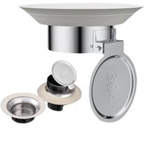 Dreno Encaixe de Ralo 10x10 Anti Odor Tira mau Cheiros Previne Insetos Indesejados e Bloqueia Fios de Cabelo