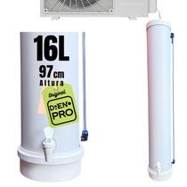 DrenoPro Coletor Água Ar Condicionado 16L Branco Fosco 97cm Anti-Gotejamento