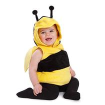 Dress-Up-America Bee Costume - Baby Fuzzy Bumblebee Costume - Roupa de Halloween para Crianças