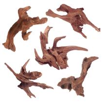 Driftwood WDEFUN Natural para decoração de aquário, 5 peças, 13-20 cm Driftwood WDEFUN Natural para decoração de aquário, 5 peças, 13-20 cm