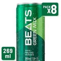 Drink Pronto Beats Green Mix Lata 269ML Caixa C 8 Un