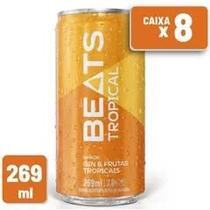Drink Pronto Beats Tropical Lata 269ml Caixa C 8 Un