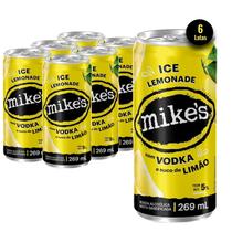 Drink Pronto Mike'S Hard Lemonade Limão Lata 269Ml (6 Latas)