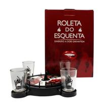 Drinks Jogo Roleta C/ 4 Shots - Esquenta o Amor - 10100018 - Zona Criativa