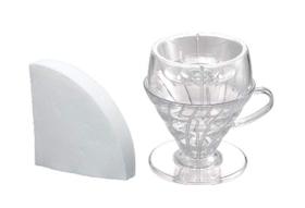 Drip Assist Set - Coador v60 vd-02t filtro branco - Hario