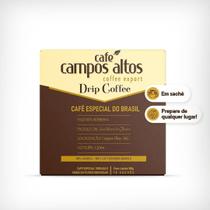 Drip Coffe Bourbon Amarelo 100% Arábica C/10 un Campos Altos