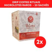 Drip Coffee 3 Corações Rituais Microlotes Raros Kit 2 Caixas