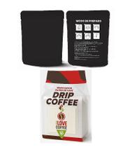 Drip Coffee + Drip Bag Premium Preta - 100un