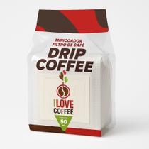 Drip Coffee Mini Coador Filtro De Café ILoveCoffee - 50 unidades