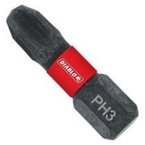 Drive Bits Diablo PH3, pacote com 5 unidades Phillips