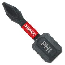 Drive Bits Freud Diablo 1 em 1 Phillips, pacote com 5 Drive Bits Freud Diablo 1 em 1 Phillips, pacote com 5