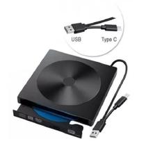 Drive Gravador De Cd-dvd Externo Usb E Type-c Kp-le303