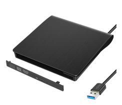 Drive Gravador Dvd Cd Externo Usb 3.0 Portátil Pc Ultrabook - Alinee