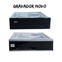 Drive óptico leitor gravador dvd dvdrw sata 22x -Novo Drive óptico leitor gravador dvd dvdrw sata 22x -Novo