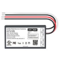 Driver de LED Inexaccessories 60W 12V regulável para Lutron e Leviton