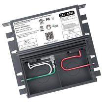 Driver de LED Inexaccessories 60W 24V regulável para Lutron e Leviton