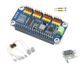 Driver de servomotor PWM HAT UEEKkoo para Raspberry Pi e Jetson
