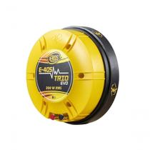 Driver Eros E405 Trio Evo para Médios e médio-altos com 200W RMS 8 Ohms Amarelo Driver Eros E405 Trio Evo para Médios e médio-altos com 200W RMS 8 Ohms Amarelo