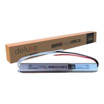 Driver LED Avant Deluxe Max 24W 2,0A 12V Bivolt para Fita LED